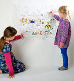 Noah's Ark Colouring Poster