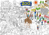 Zoo Colouring in Poster