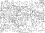 Zoo Colouring in Poster