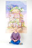 Fairy House Cut thru Poster by Amanda Loverseed