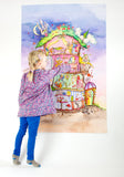 Fairy House Cut thru Poster by Amanda Loverseed