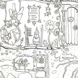 Fairy House Colouring Poster
