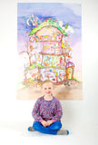 Fairy House Cut thru Poster by Amanda Loverseed