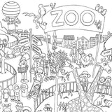 Zoo Colouring in Poster